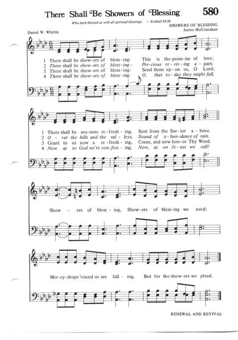 Hymns for the Family of God page 517