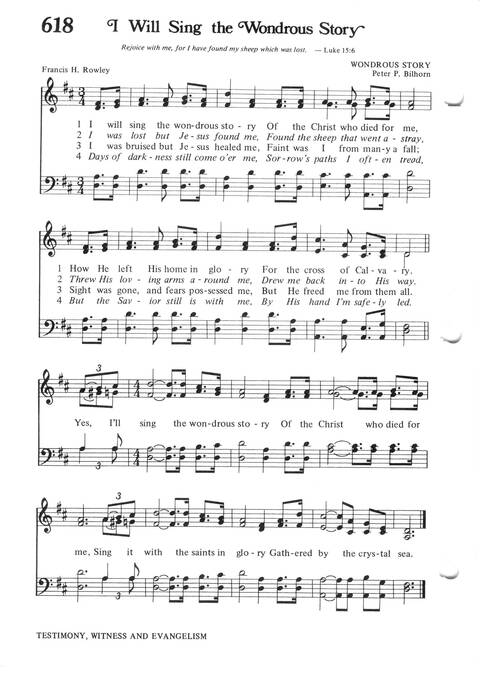 Hymns for the Family of God page 550