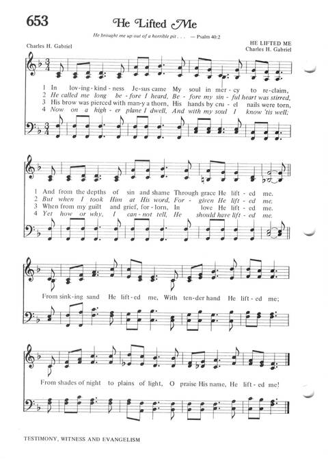 Hymns for the Family of God page 586