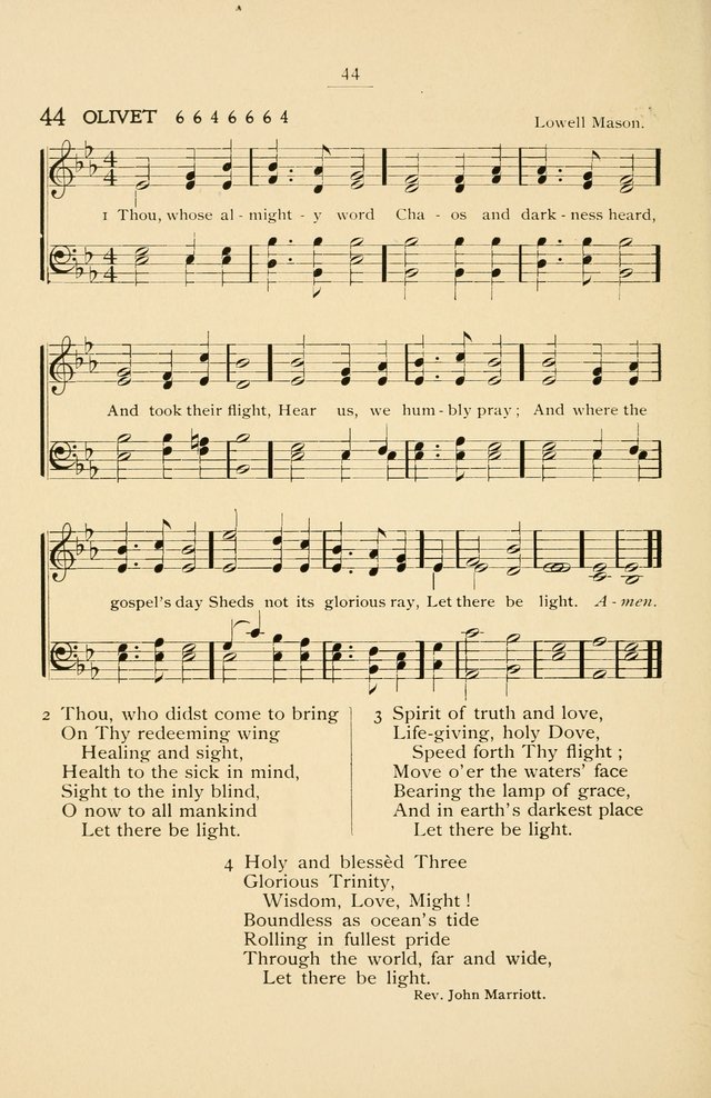 Hymnal of the First General Missionary Convention of the Methodist Episcopal Church, Cleveland, Ohio, October 21 to 24, 1902. page 45