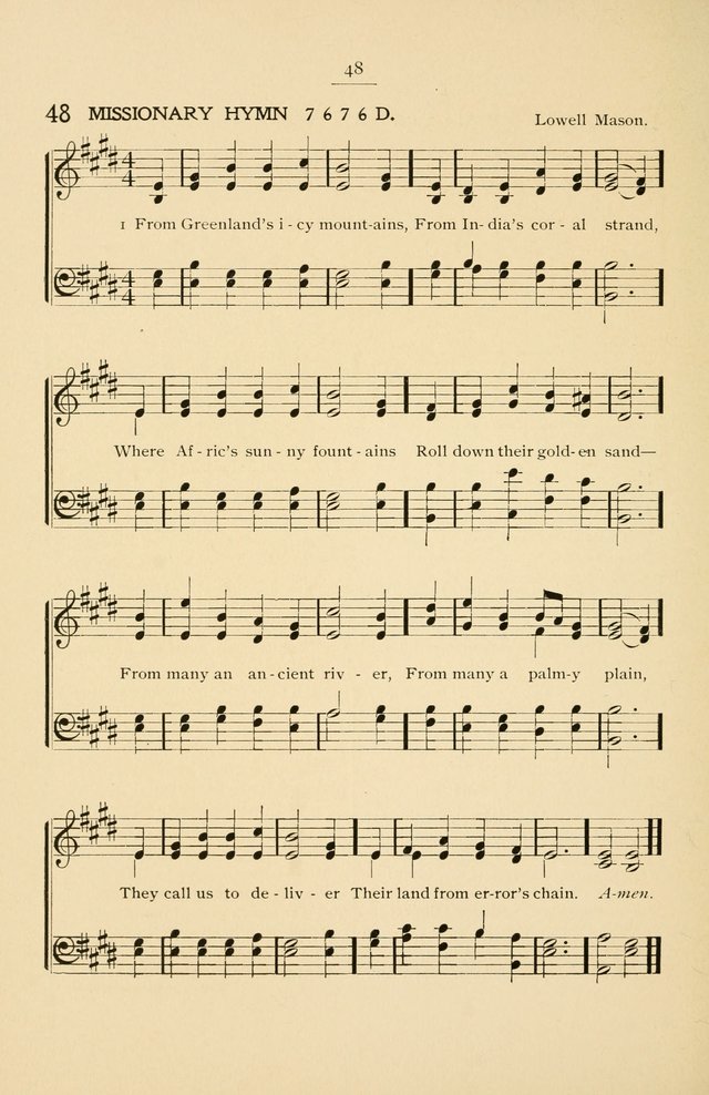 Hymnal of the First General Missionary Convention of the Methodist Episcopal Church, Cleveland, Ohio, October 21 to 24, 1902. page 49
