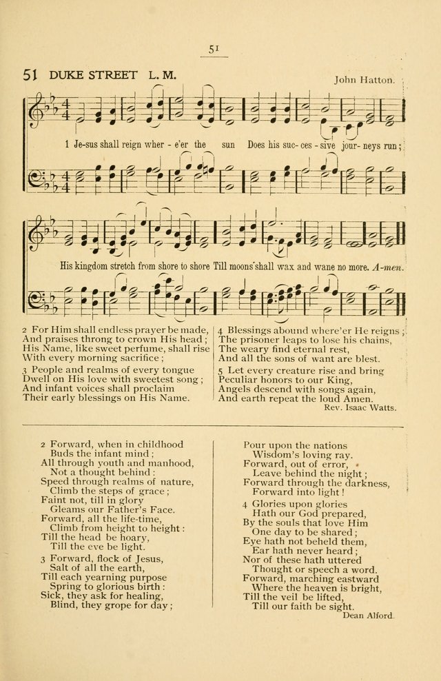 Hymnal of the First General Missionary Convention of the Methodist Episcopal Church, Cleveland, Ohio, October 21 to 24, 1902. page 52