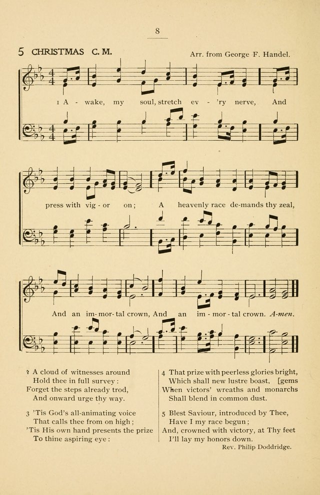 Hymnal of the First General Missionary Convention of the Methodist Episcopal Church, Cleveland, Ohio, October 21 to 24, 1902. page 9
