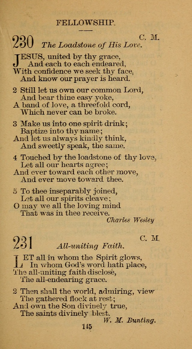 The Hymn Book of the Free Methodist Church page 147