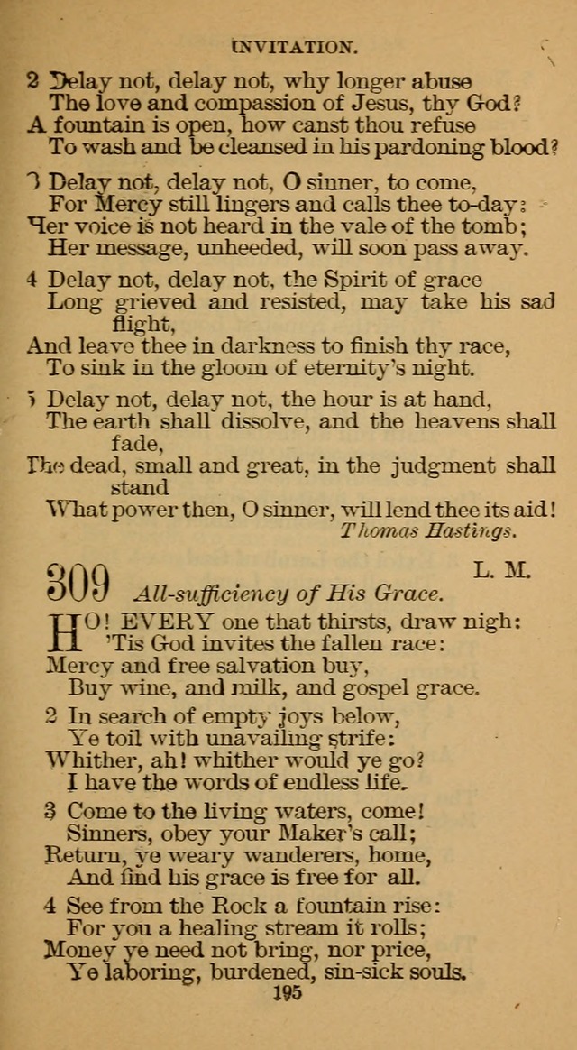 The Hymn Book of the Free Methodist Church page 197