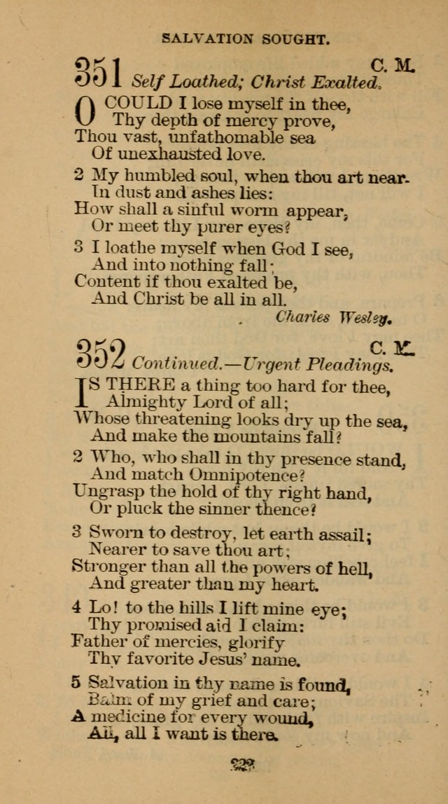 The Hymn Book of the Free Methodist Church page 224