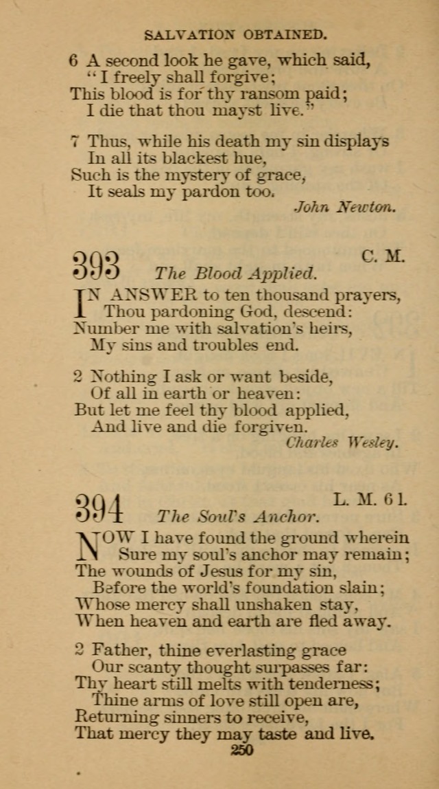 The Hymn Book of the Free Methodist Church page 252