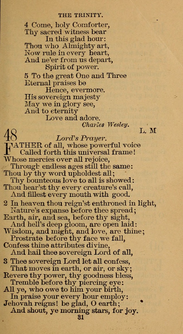 The Hymn Book of the Free Methodist Church page 31