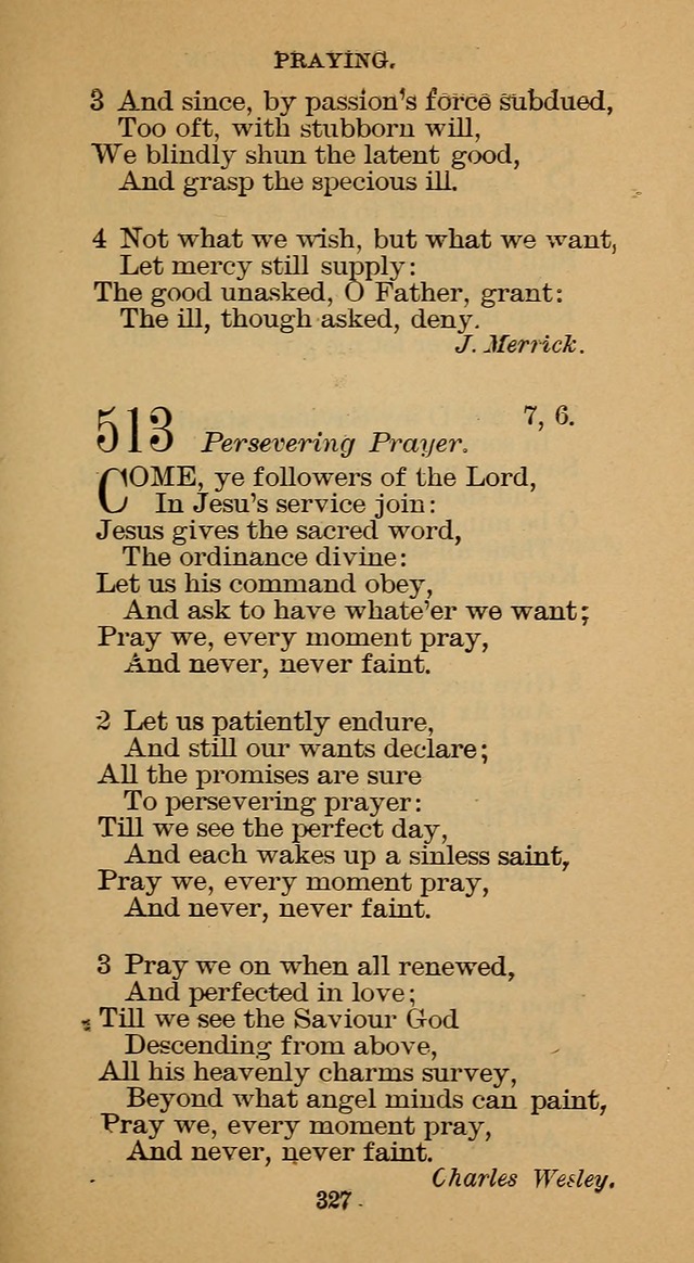 The Hymn Book of the Free Methodist Church page 329