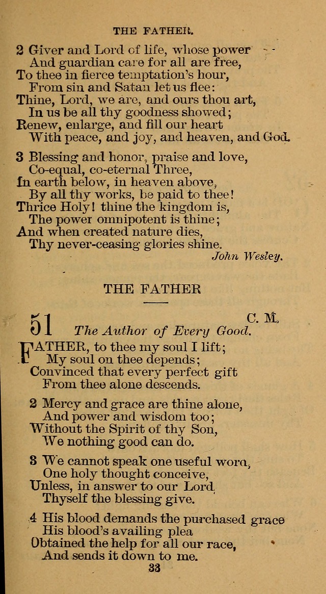 The Hymn Book of the Free Methodist Church page 33