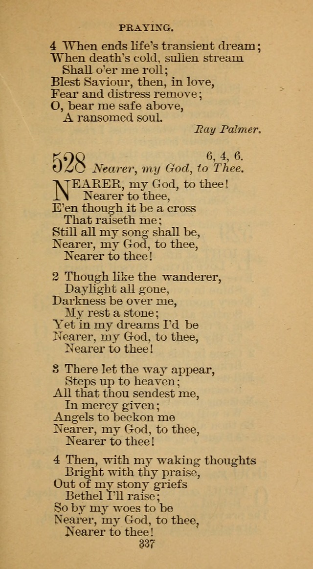 The Hymn Book of the Free Methodist Church page 339