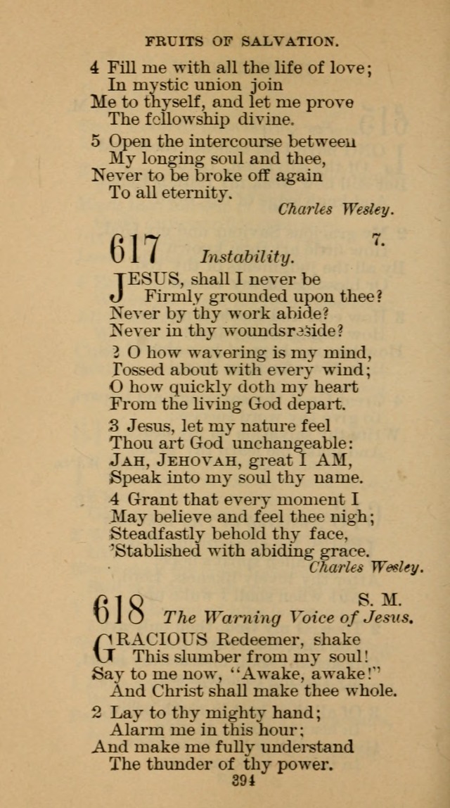 The Hymn Book of the Free Methodist Church page 396