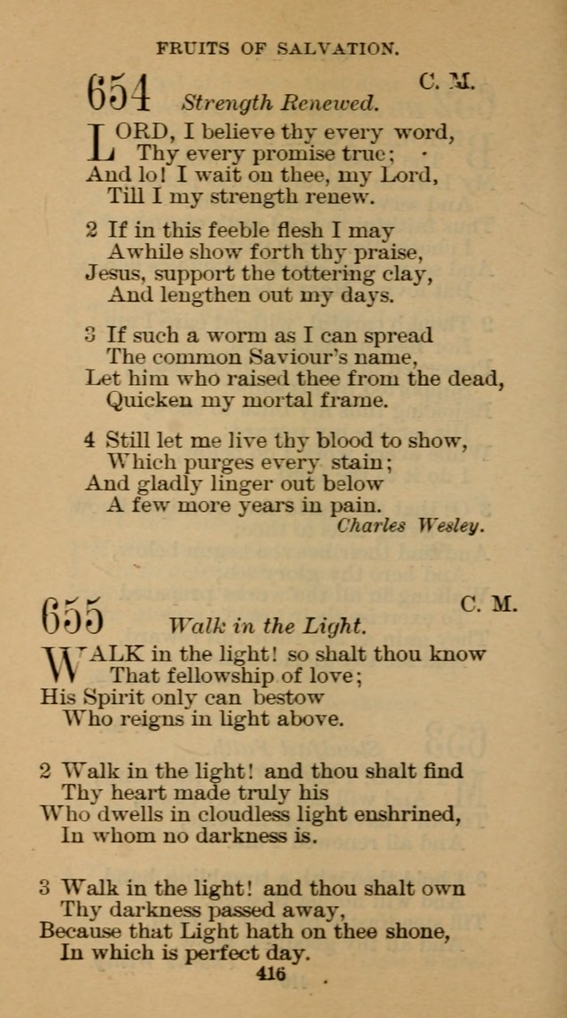 The Hymn Book of the Free Methodist Church page 418