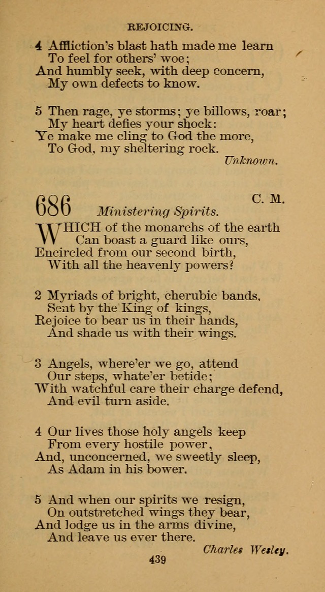 The Hymn Book of the Free Methodist Church page 441