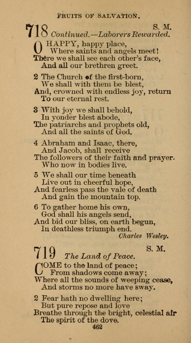 The Hymn Book of the Free Methodist Church page 464