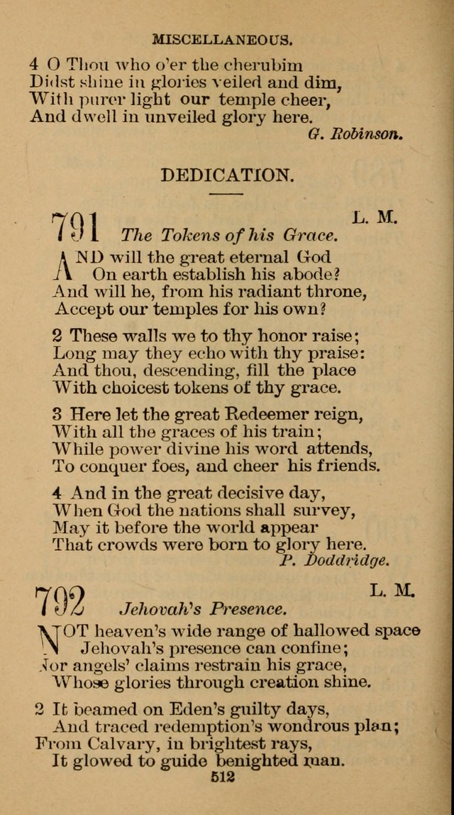 The Hymn Book of the Free Methodist Church page 514