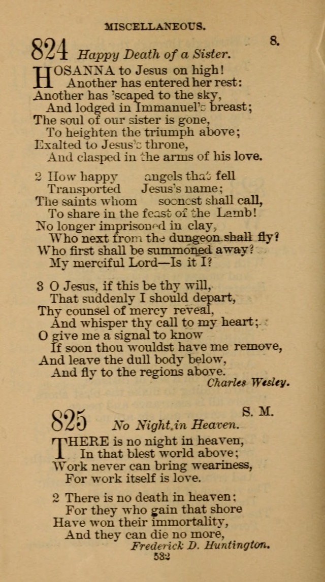 The Hymn Book of the Free Methodist Church page 534