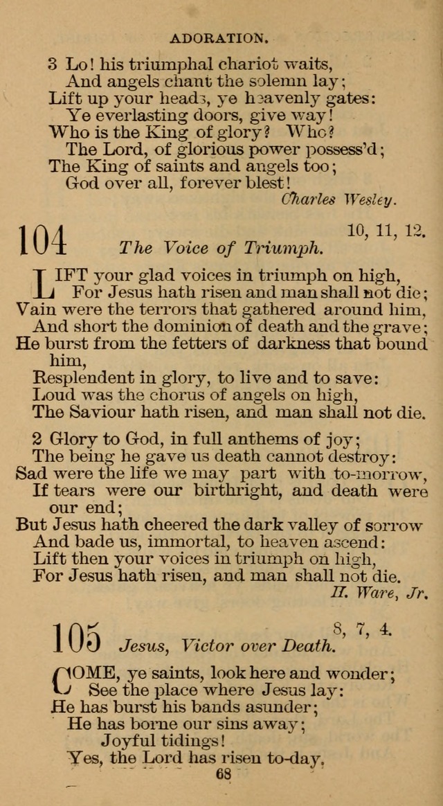 The Hymn Book of the Free Methodist Church page 70