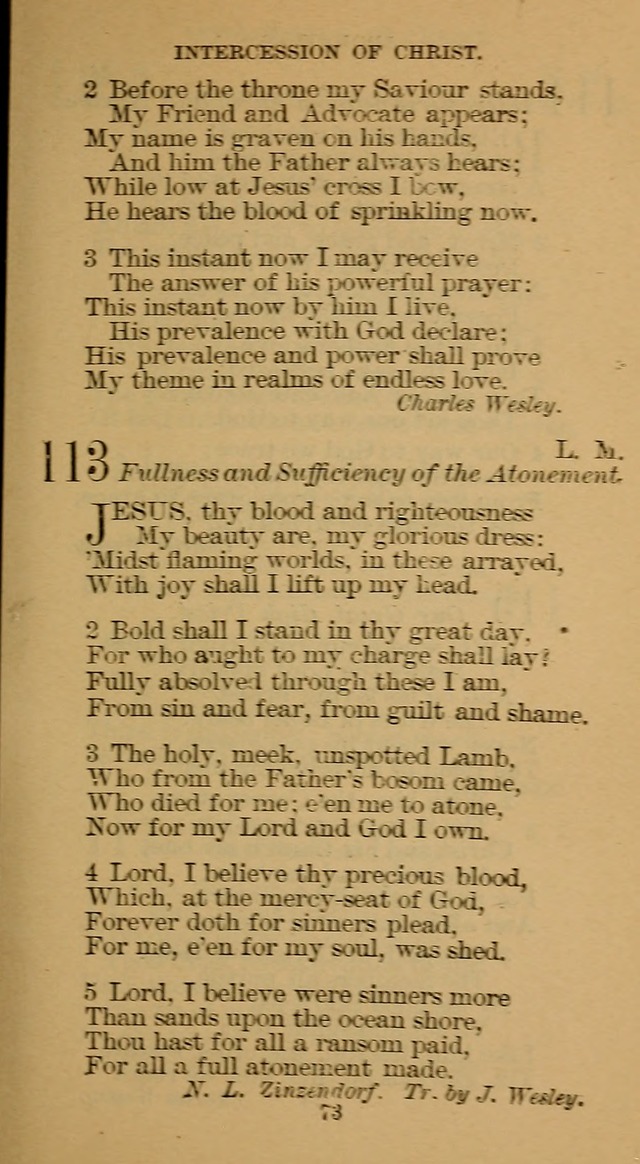 The Hymn Book of the Free Methodist Church page 75