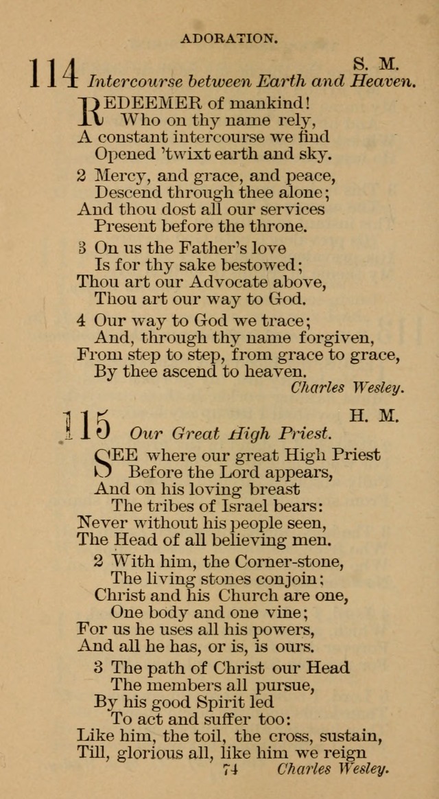The Hymn Book of the Free Methodist Church page 76