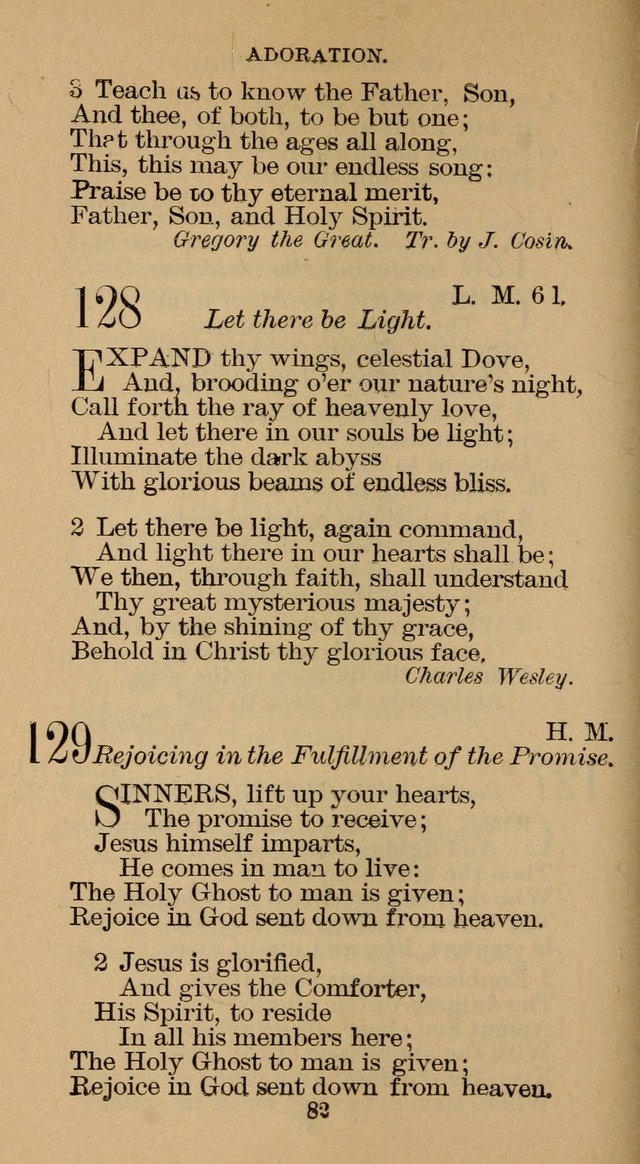 The Hymn Book of the Free Methodist Church page 84