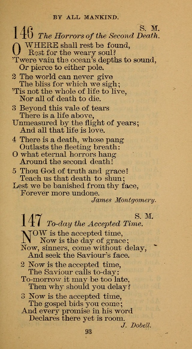 The Hymn Book of the Free Methodist Church page 95