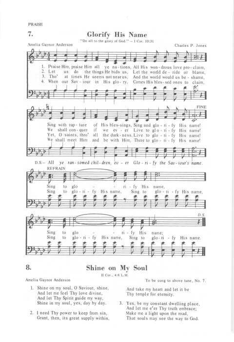 His Fullness Songs page 6