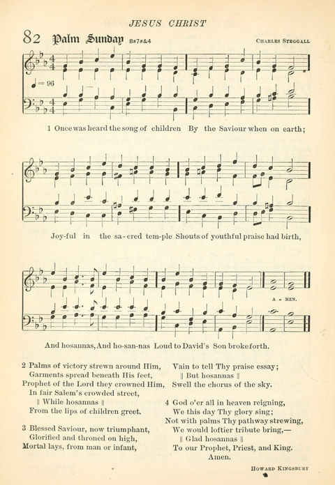 Hymns of the Faith: with psalms for the use of congragations page 171