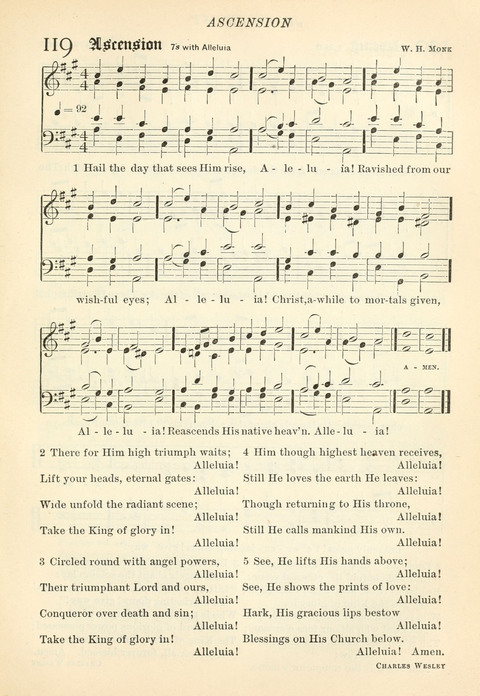 Hymns of the Faith: with psalms for the use of congragations page 206