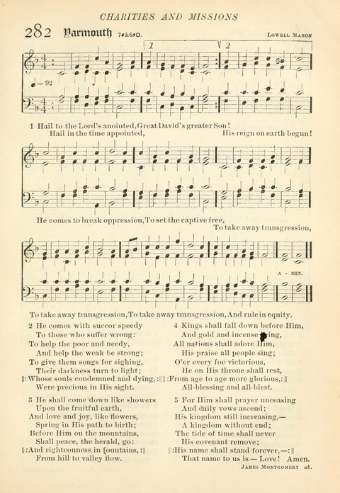 Hymns of the Faith: with psalms for the use of congragations page 336