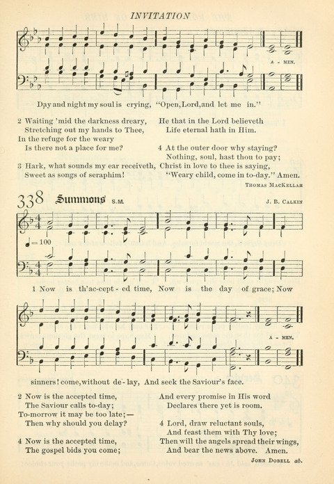 Hymns of the Faith: with psalms for the use of congragations page 380