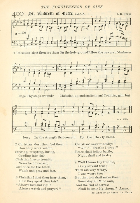 Hymns of the Faith: with psalms for the use of congragations page 431