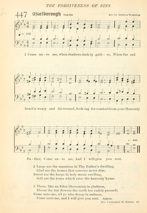 Hymns of the Faith: with psalms for the use of congragations page 467
