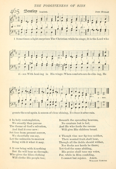 Hymns of the Faith: with psalms for the use of congragations page 481