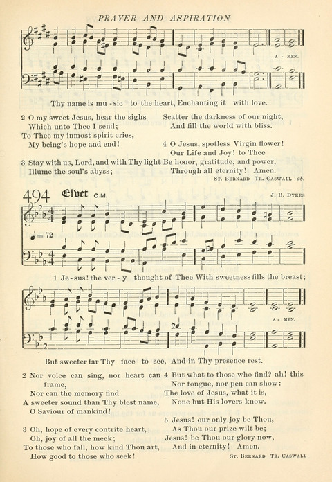 Hymns of the Faith: with psalms for the use of congragations page 502