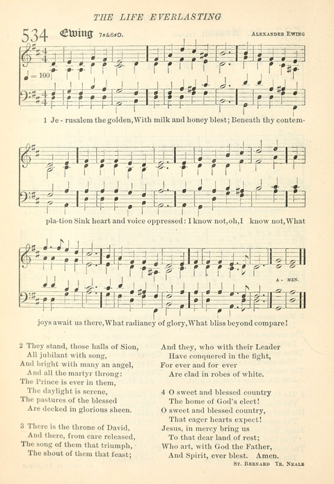 Hymns of the Faith: with psalms for the use of congragations page 537