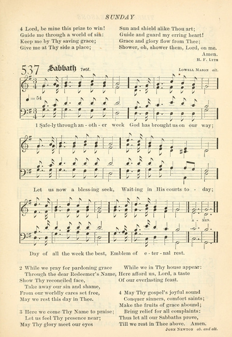 Hymns of the Faith: with psalms for the use of congragations page 540