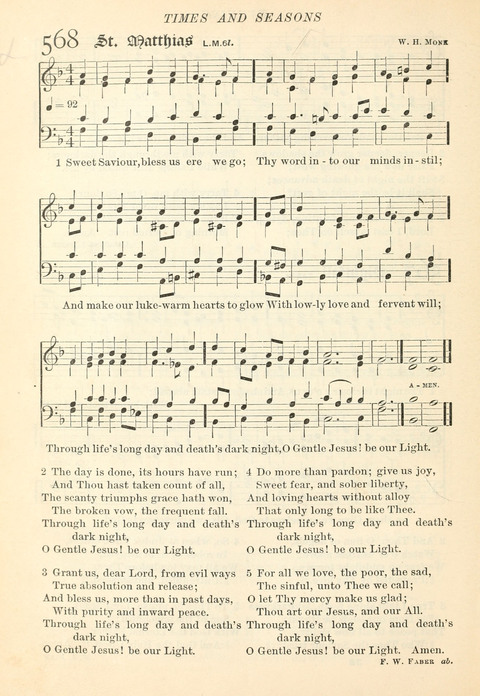 Hymns of the Faith: with psalms for the use of congragations page 563