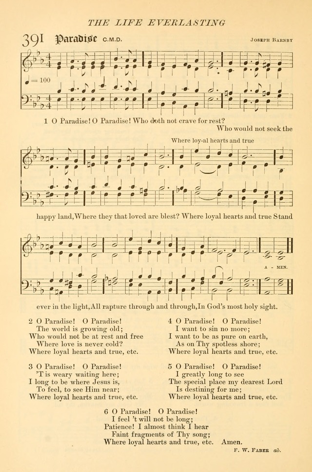 Hymns of the Faith with Psalms: for the use of congregations page 389