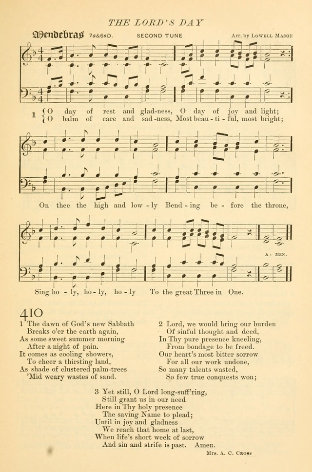 Hymns of the Faith with Psalms: for the use of congregations page 406