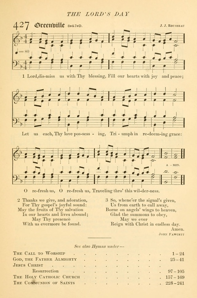Hymns of the Faith with Psalms: for the use of congregations page 418