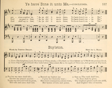 Happy Greetings: a Collection of Choice Original Hymns and Tunes page 117