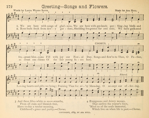 Happy Greetings: a Collection of Choice Original Hymns and Tunes page 172