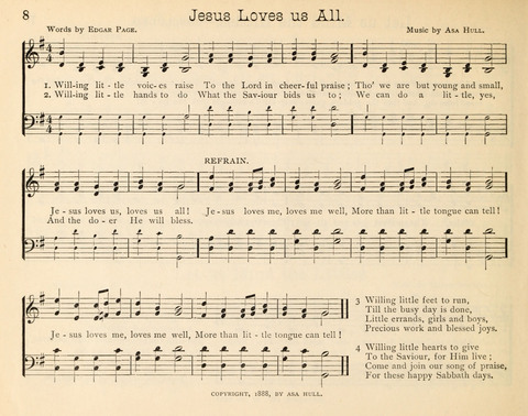 Happy Greetings: a Collection of Choice Original Hymns and Tunes page 8