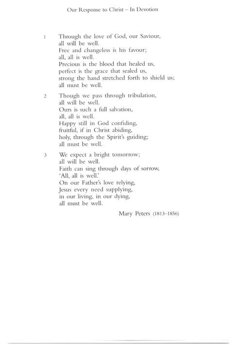 Hymns of Glory, Songs of Praise page 1057