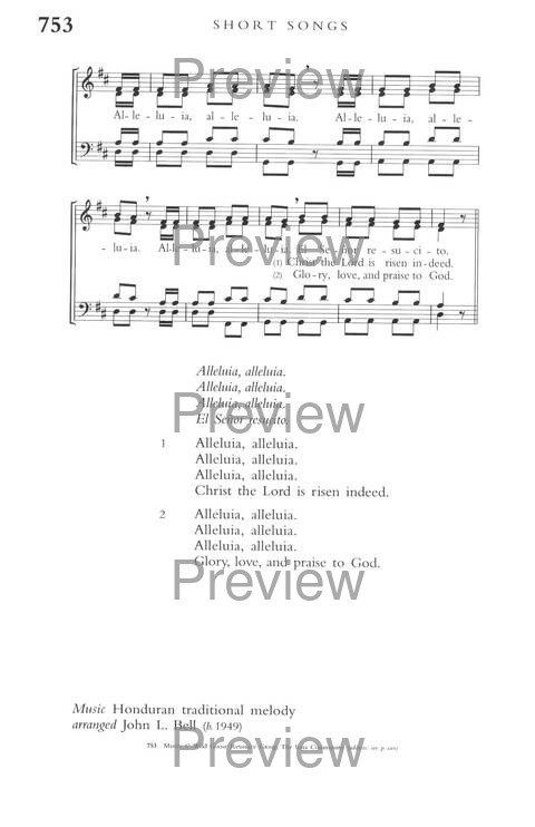 Hymns of Glory, Songs of Praise page 1385
