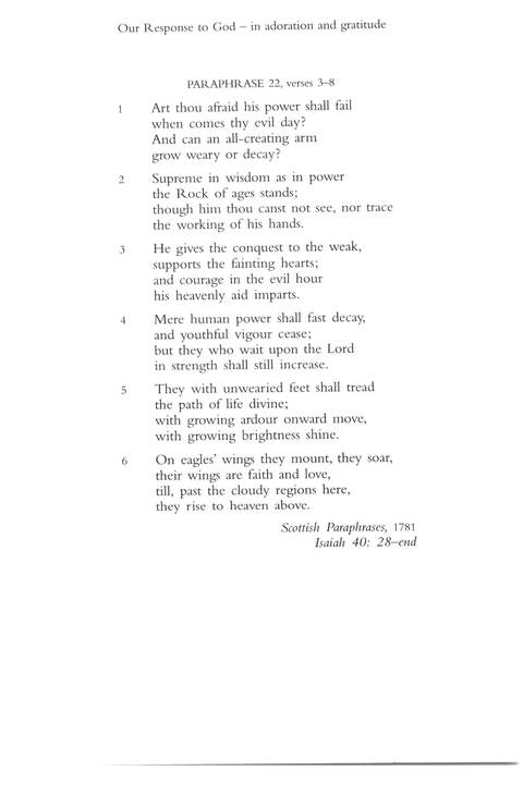 Hymns of Glory, Songs of Praise page 354
