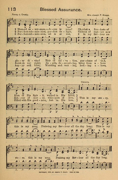 Hallowed Hymns: New and Old page 111