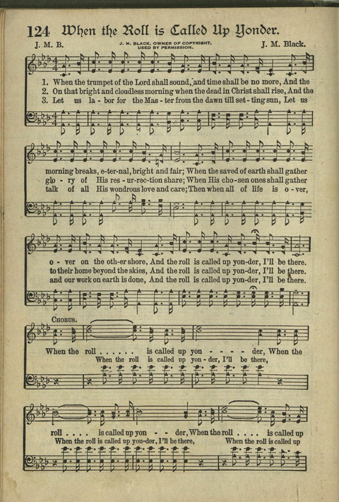 Harvest Hymns: Singable Gospel Songs page 124