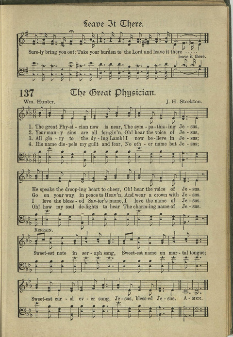 Harvest Hymns: Singable Gospel Songs page 137